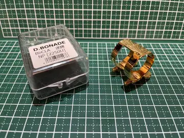 소프라노 색소폰용 리가처 보나드 역방향 클램프 골드 플레이트 새상품급