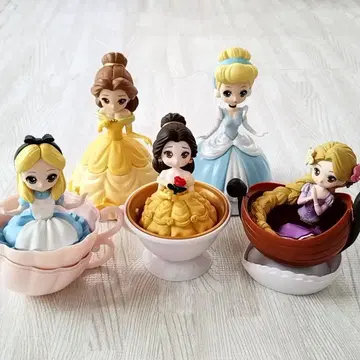 디즈니 프린세스 캡슐 캐릭터 피규어 가챠가챠