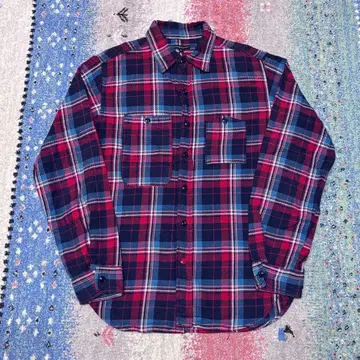 엔지니어드 가먼츠 체크 플란넬 셔츠 USA 아메카지 S 사이즈