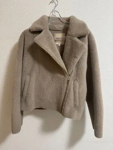 새상품급 아푸와이저 리셰 인조 모피 에코퍼 라이더 무스탕