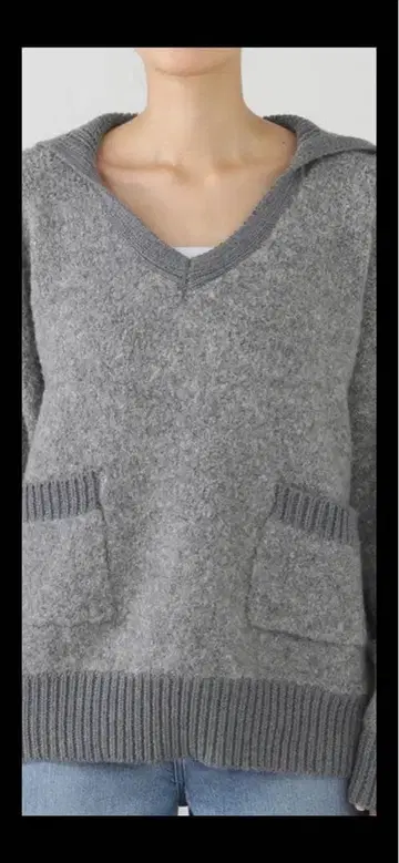 티그레 스키퍼 스웨터 그레이