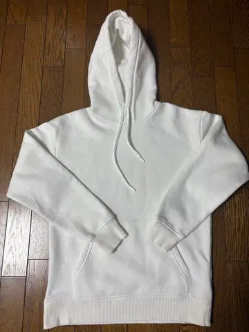 ZARA 속기모 후드티 컬러 화이트