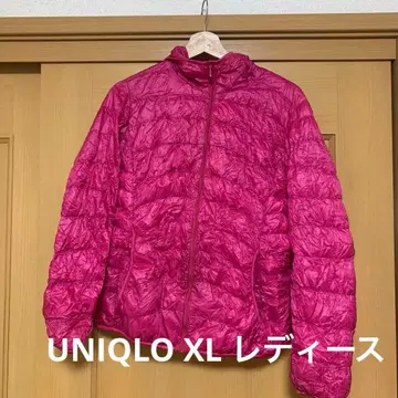 유니클로 UNIQLO 울트라 라이트 다운 핑크 XL 경량