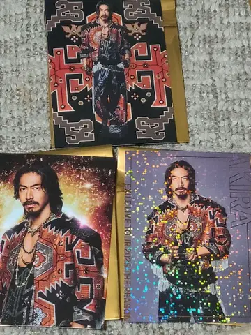 EXILE AKIRA 카드 3종 세트