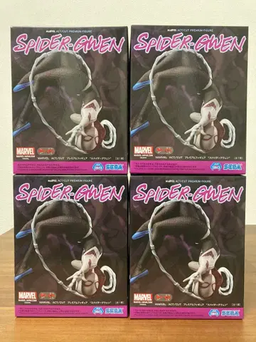 MARVEL 프리미엄 피규어 스파이더그웬 4개 세트