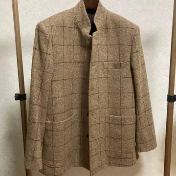 HARRY MUNDY 브라운 체크  자켓