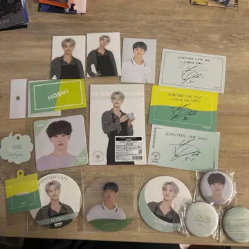 SEVENTEEN 호시 2020.2021 일본 CAFE 굿즈 세트