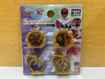 [ 미사용 새상품 ] 센타이 반지 세트 긴가맨&가오레인저