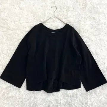 GLOBAL WORK 글로벌 워크 티셔츠 블랙 M 라운드넥