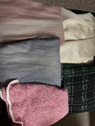 신디벤디 클레어 스커트 5종 세트 묶음 판매 라메 자카드