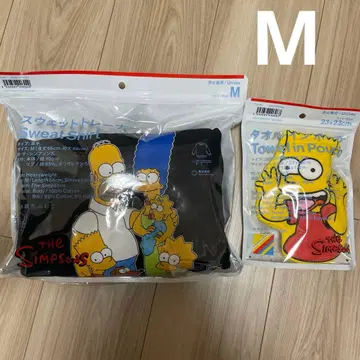 심슨 훼미리마트 한정판 심슨 맨투맨 M 파우치
