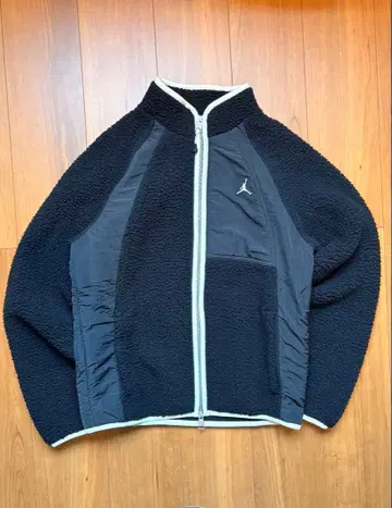 Jordan 플리스 자켓 블랙