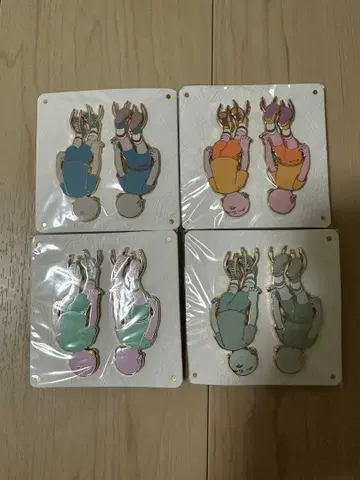 James Jean Descendents 핑 배지 4개 세트 레어 한정품