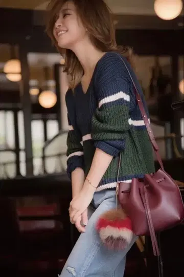 [ 당일 발송 ] LAYMEE x UNOMEE 우노 미사코 콜라보 니트