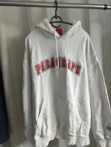 PARAGRAPH 그레이 후드티