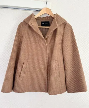 [ INDIVI ] 카멜 숏코트
