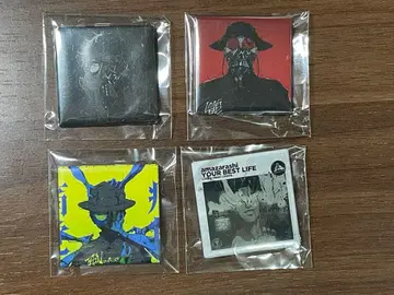 amazarashi 생활의 끝에 음악이 울린다 스퀘어 캔뱃지 4종 세트