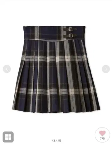 [즉완] M 사이즈 SNIDEL 택 포함 새상품 플리츠 숏 팬츠 25AW