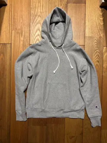 챔피온 리버스 위브 빨간색 택 후드티 L 사이즈 USA제