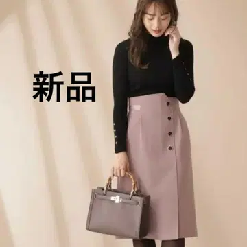 새상품 프로포션 바디 드레싱 아지메 타이트 스커트