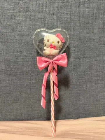 키티 봉제 인형 포함 지팡이