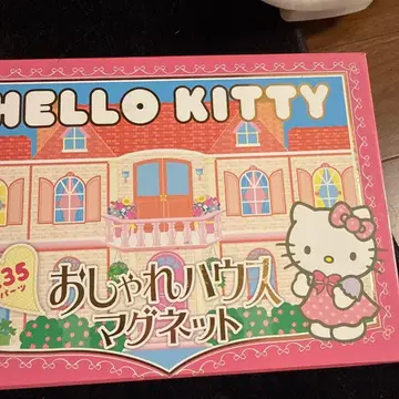 HELLO KITTY 오샤레 하우스 마그넷 35개입