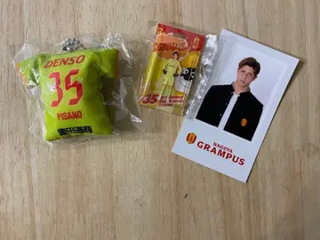 나고야 그램퍼스 피사노 가챠 쿠션 블리스터풍 키링