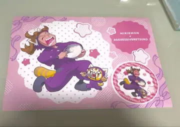 닌타마 산리오 콜라보 타무라 미키에몬 런천 매트 코스터