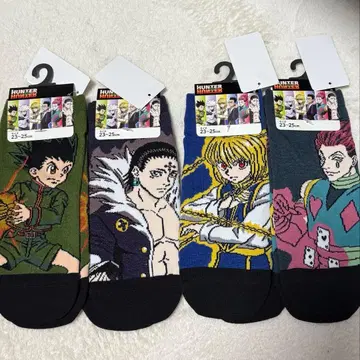 HUNTER x HUNTER 캐릭터 삭스 4족 세트 헌터헌터
