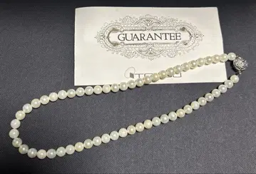 진주 목걸이 보증서 포함