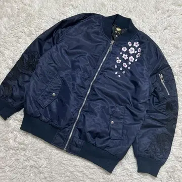 [2030]  (미야비무스비) MA-1 플라이트 자켓 드래곤 자수