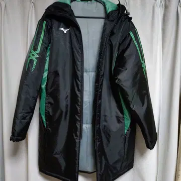 Mizuno 블랙 그린 자켓 F