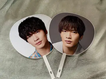 SnowMan 후카사와 타츠야 부채 2장 세트