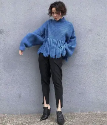 FRINGE HALFWAY KNIT ameri vintage