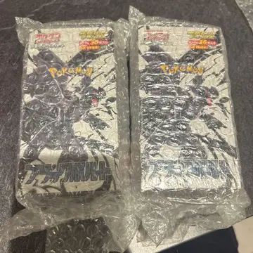 포켓몬 카드 블랙볼트 확장팩 디럭스 슈링크 포함 2BOX