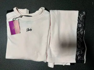 rady 사이드 레이스 스커트 셋업