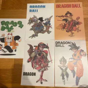 드래곤볼 포스터 세트