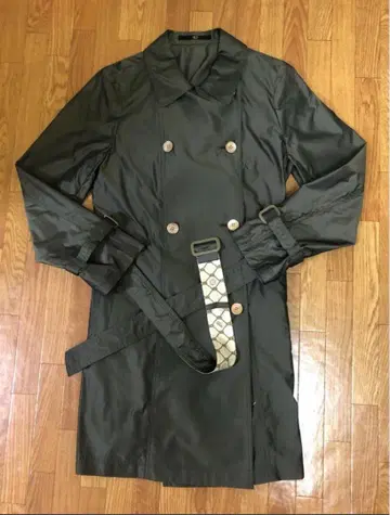 새상품급 DAKS 트렌치코트 레인코트 봄/가을 사이즈 38 벨트 포함