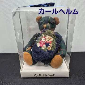 칼 헬무트 테디베어 & 타월 손수건 세트 미사용