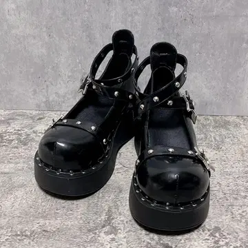 culttokyo 스타 버클 신발 faithtokyo 통굽 스터드