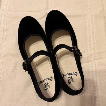 ORCIVAL 벨로아 발레 슈즈