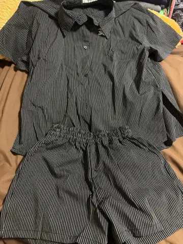 EGOIST 스트라이프 셋업 사이즈 F