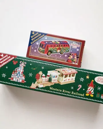 디즈니 크리스마스 토미카 웨스턴 리버 철도 리루린린