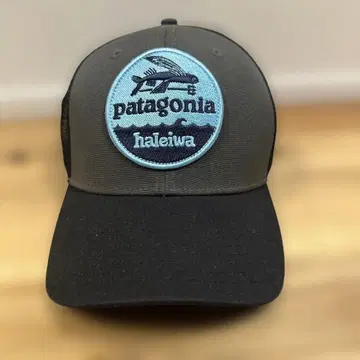 patagonia 트래커 캡 그레이/블랙