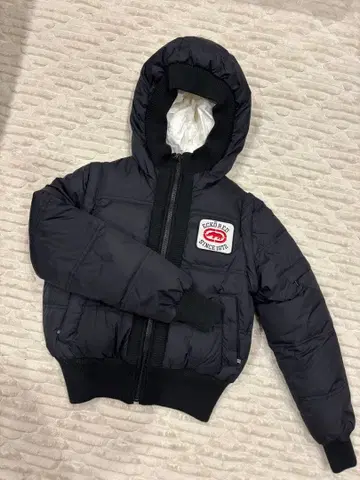 ECKO RED 후드 부착 다운 자켓 리버서블