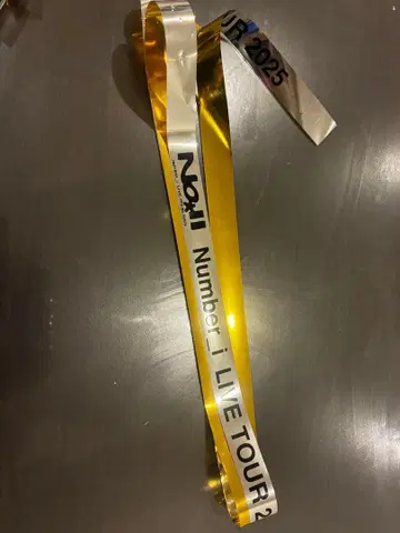 Number_i LIVE TOUR 2025 은색 테이프 고베 공연