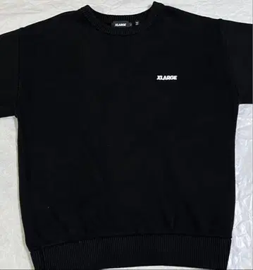 XLARGE 블랙 니트 L 사이즈