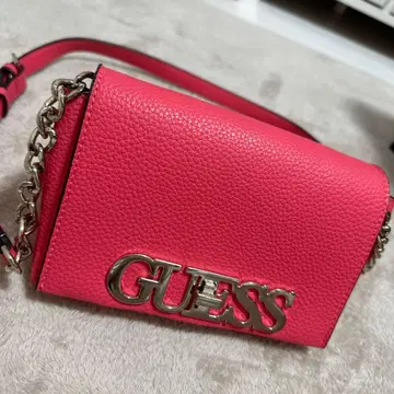 GUESS 핑크 숄더백