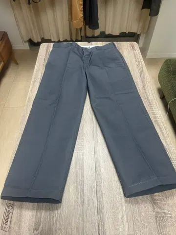 그레이 워크 팬츠 스트레이트