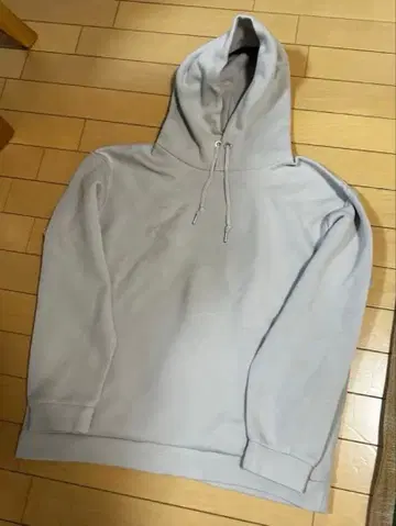 green label relaxing 라이트 그레이 후드티